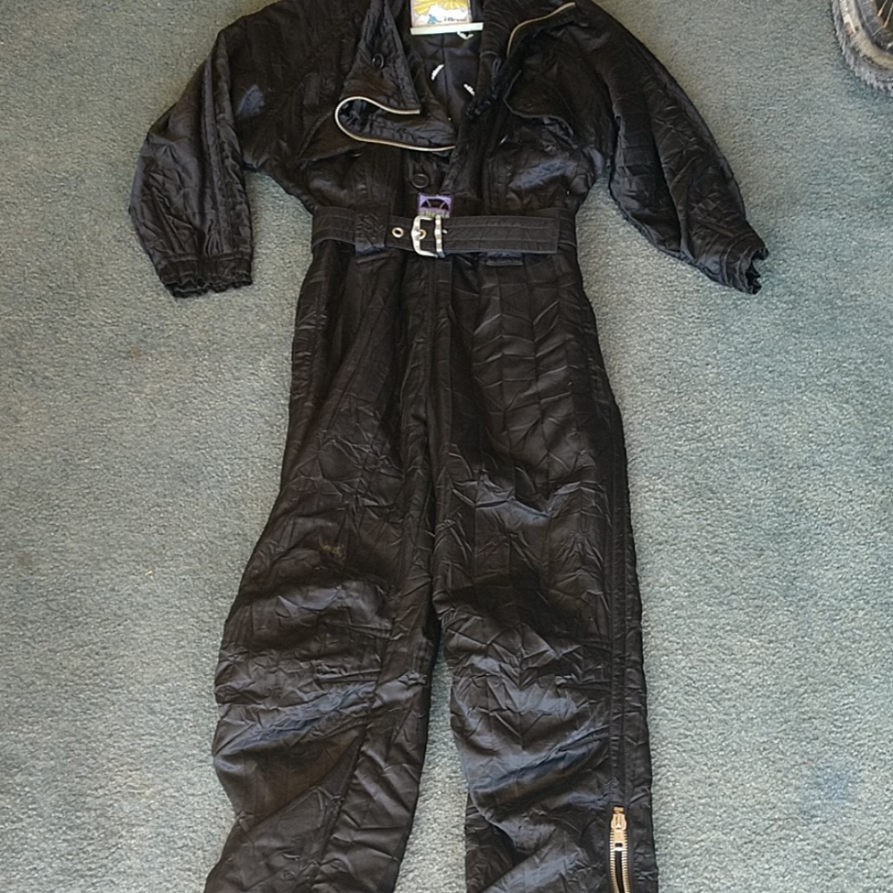 Vintage 1980s Ellesse one-piece ski suit